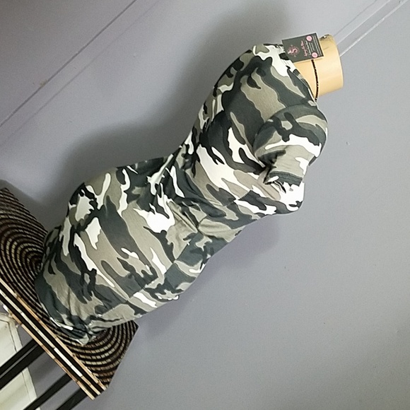 Super Sexy Camouflage Dress IMPORTED - Picture 5 of 12
